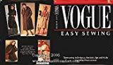 Vogue easy sewing