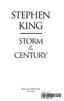 STORM OF THE CENTURY